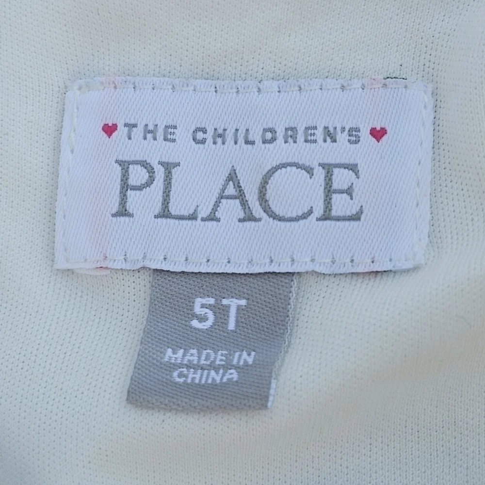 The Children's Place Gold and cream colored sleeveless dress girls size 5
